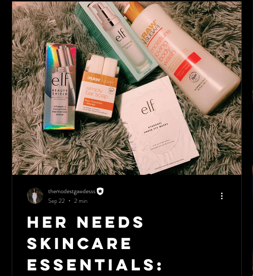 photo of Elf products displayed as article feature photo posted by mediagirlsontour written by Alexis Prothro